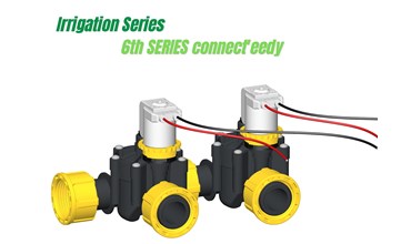 RPE presenta la 6ª Serie Connect'eedy - la nueva electroválvula para el riego